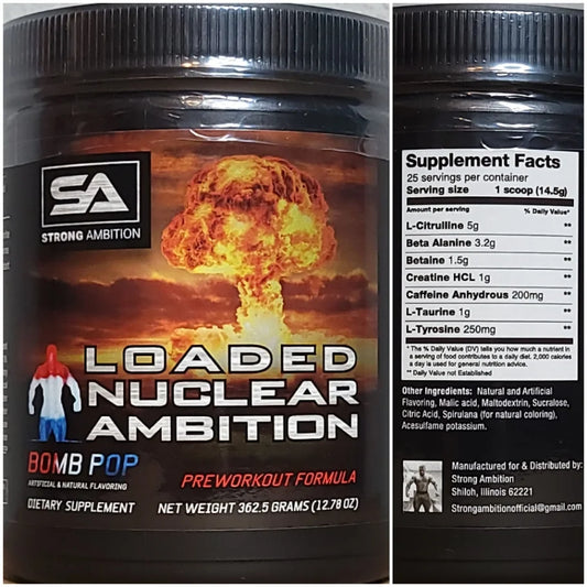 Bomb Pop PreWorkout